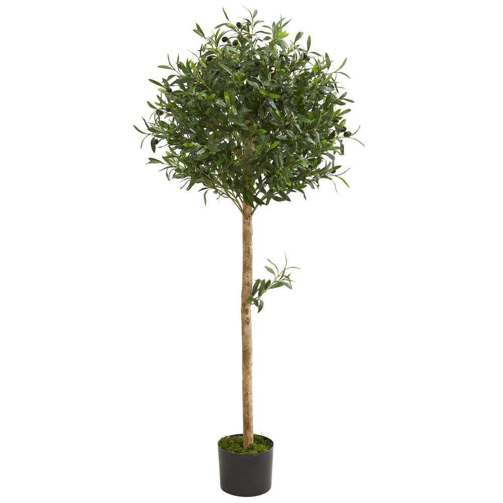 5ft. Olive Topiary Artificial Tree