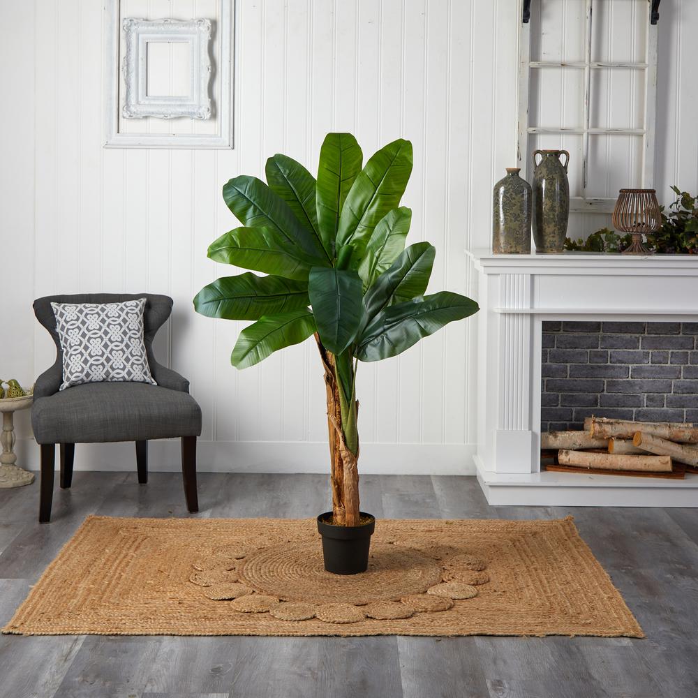 4ft. Double Stalk Banana Artificial Tree