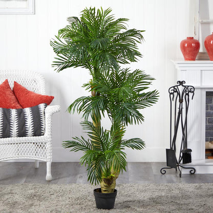 5ft. Triple Phoenix Palm Artificial Tree