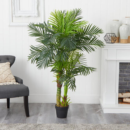 5ft. Double Stalk Hawaii Palm Artificial Tree