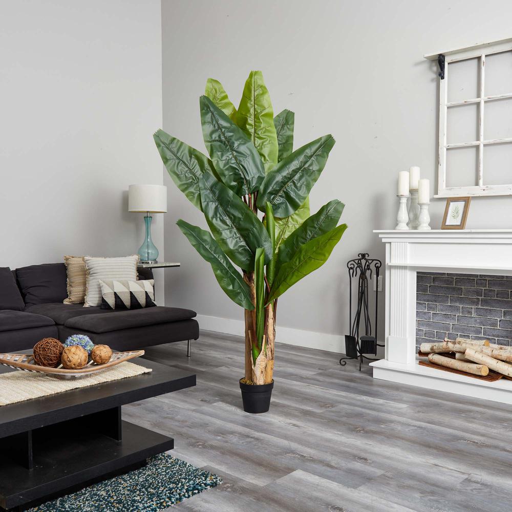 6ft. Triple Stalk Banana Artificial Tree