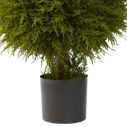 32in. Cedar Ball Topiary