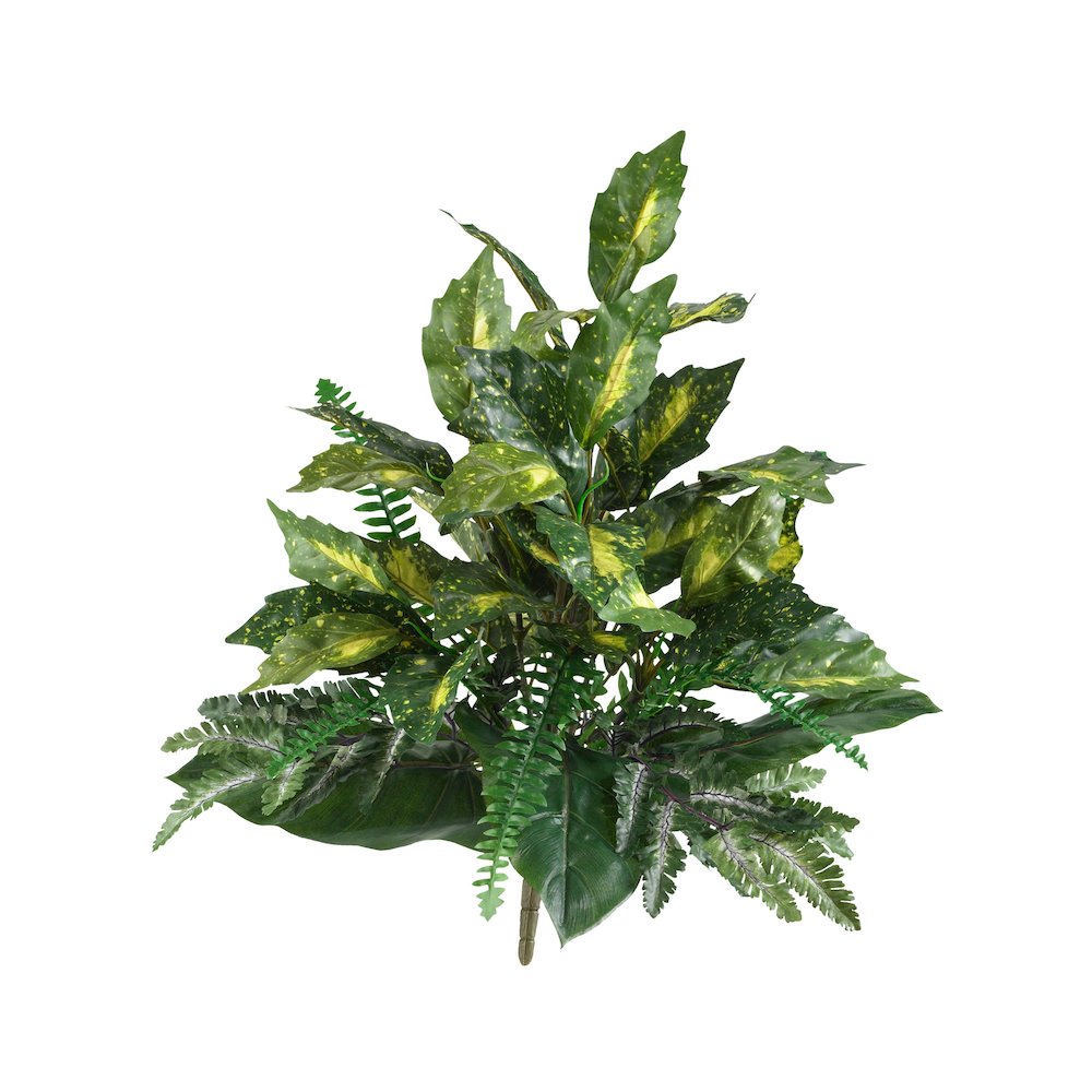 25in. Mixed Greens Artificial Plant (Set of 2)