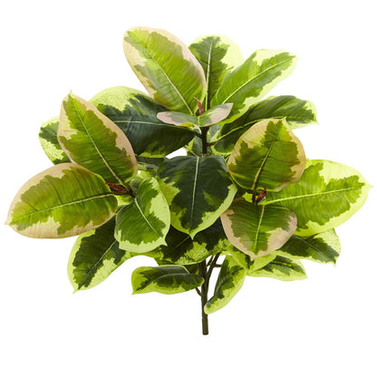 23in. Rubber Leaf Artificial Plant (Real Touch) (Set of 3)