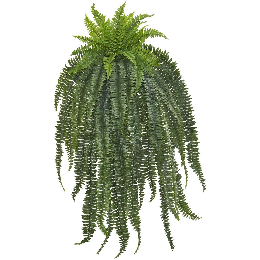 58in. Boston Fern Artificial Hanging Plant