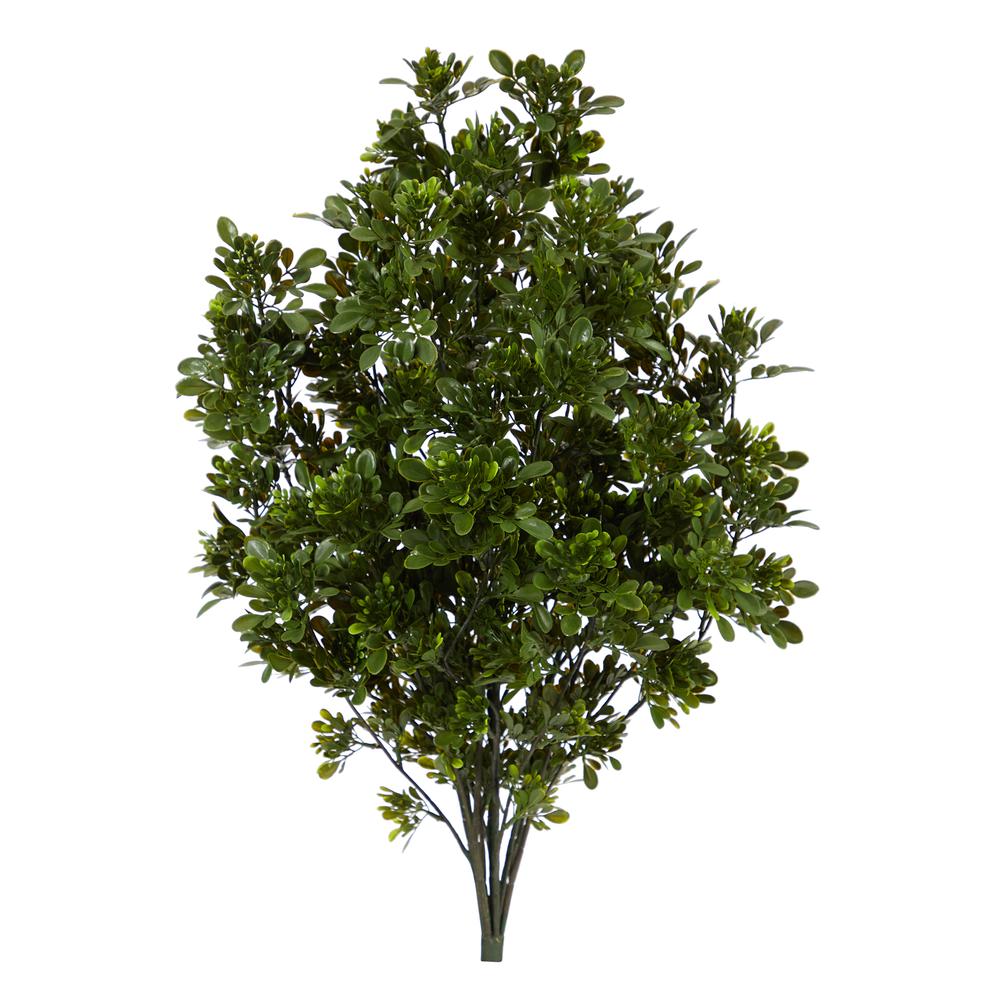 2.5ft. Tea Leaf Artificial Plant UV Resistant (Indoor/Outdoor)