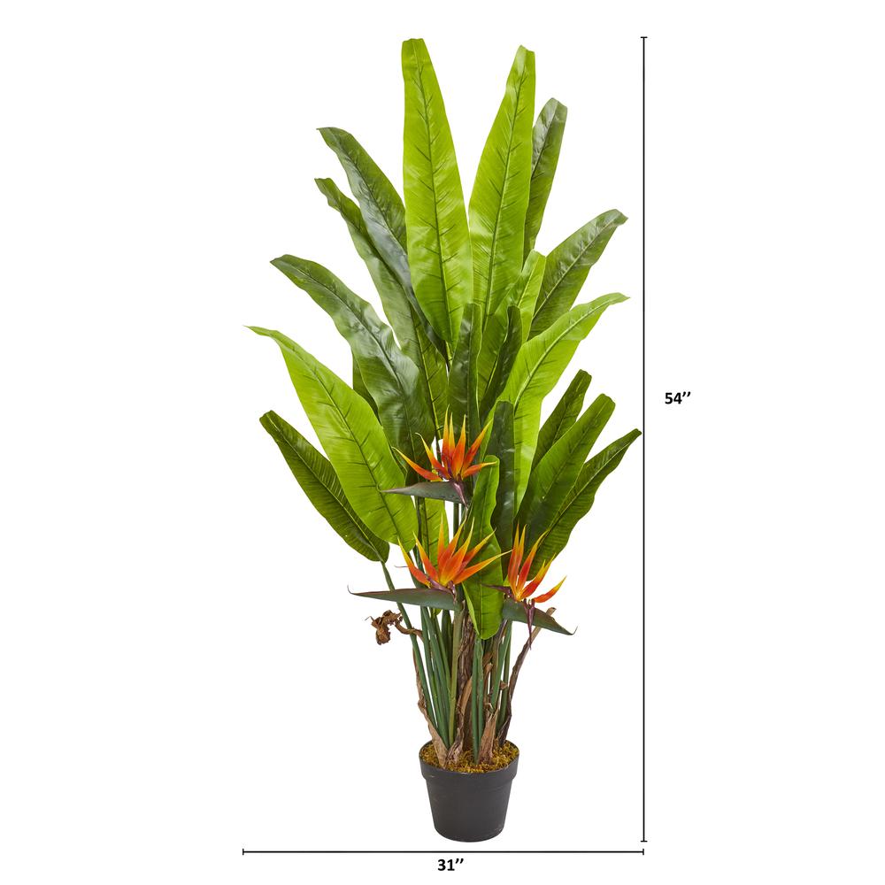 4.5ft. Bird of Paradise Artificial Plant