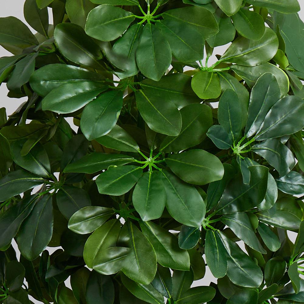 40in. Schefflera Artificial Plant in White Vase (Real Touch)