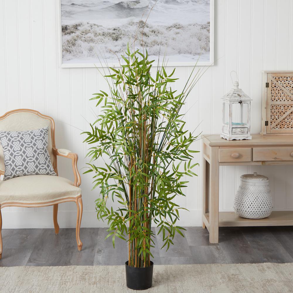 5ft. Bamboo Grass Silk Plant