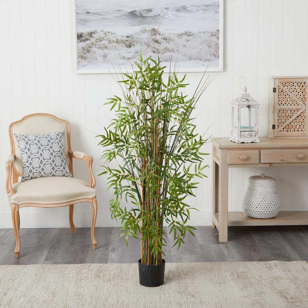 5ft. Bamboo Grass Silk Plant