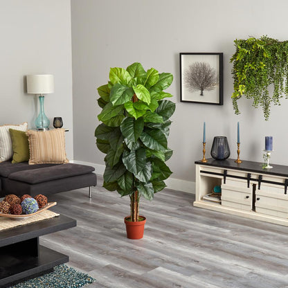63in. Large Leaf Philodendron Silk Plant (Real Touch)