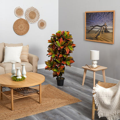 56in. Croton Plant (Real Touch)