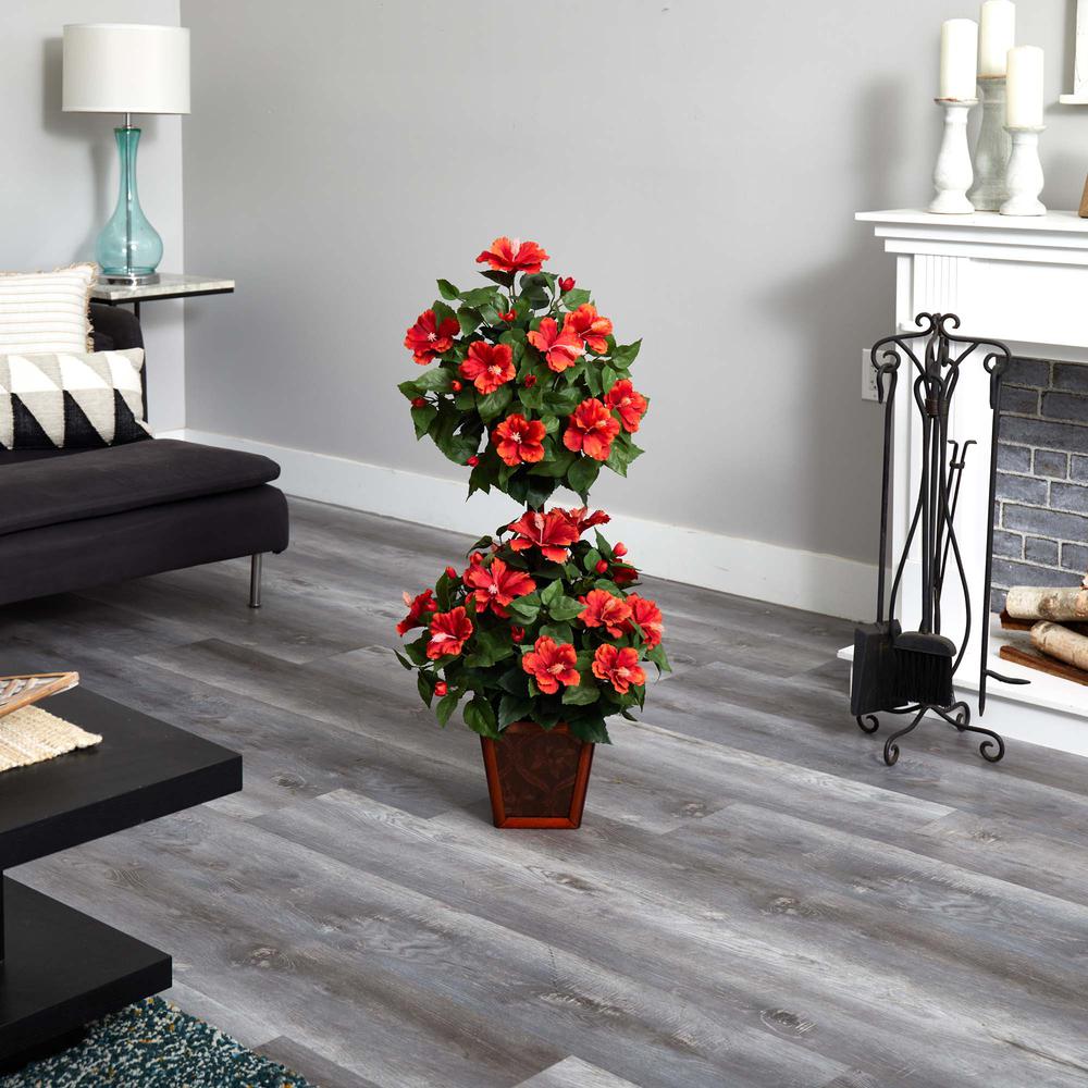 39in. Hibiscus Topiary