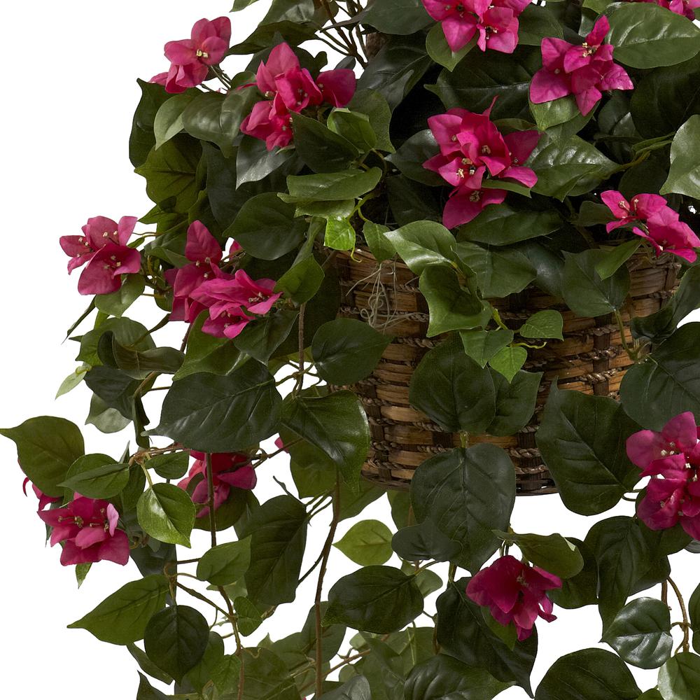 Bougainvillea Silk Hanging Basket