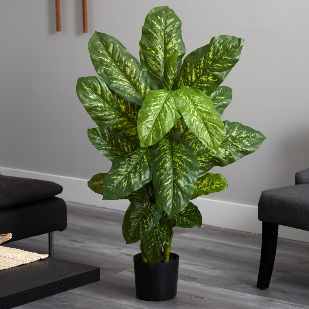 4ft. Dieffenbachia Plant (Real Touch)
