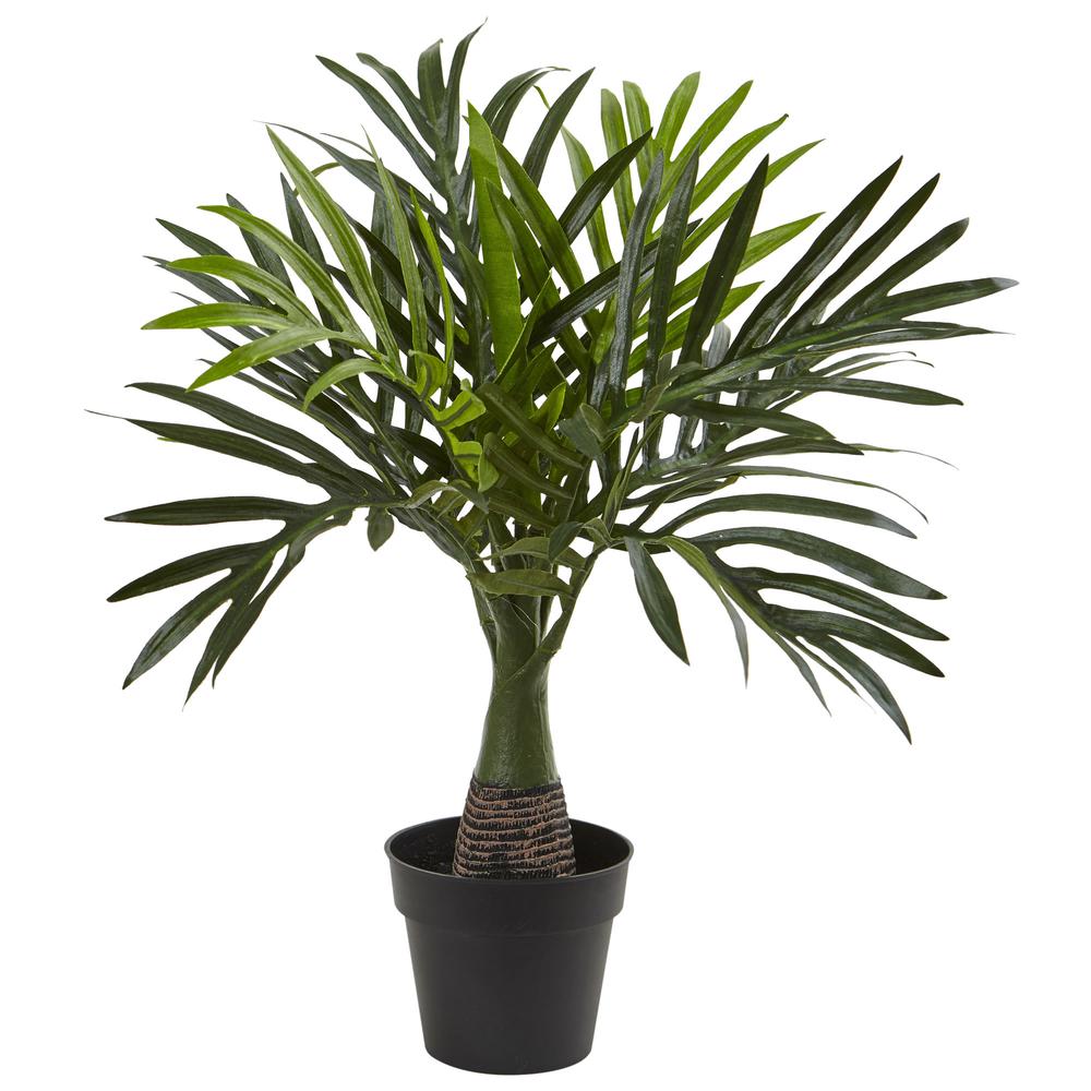 Areca, Fountain & Banana Palm Artificial Trees (Set of 3)