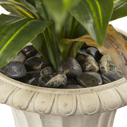5ft. Dracaena Plant with Urn (Real Touch)