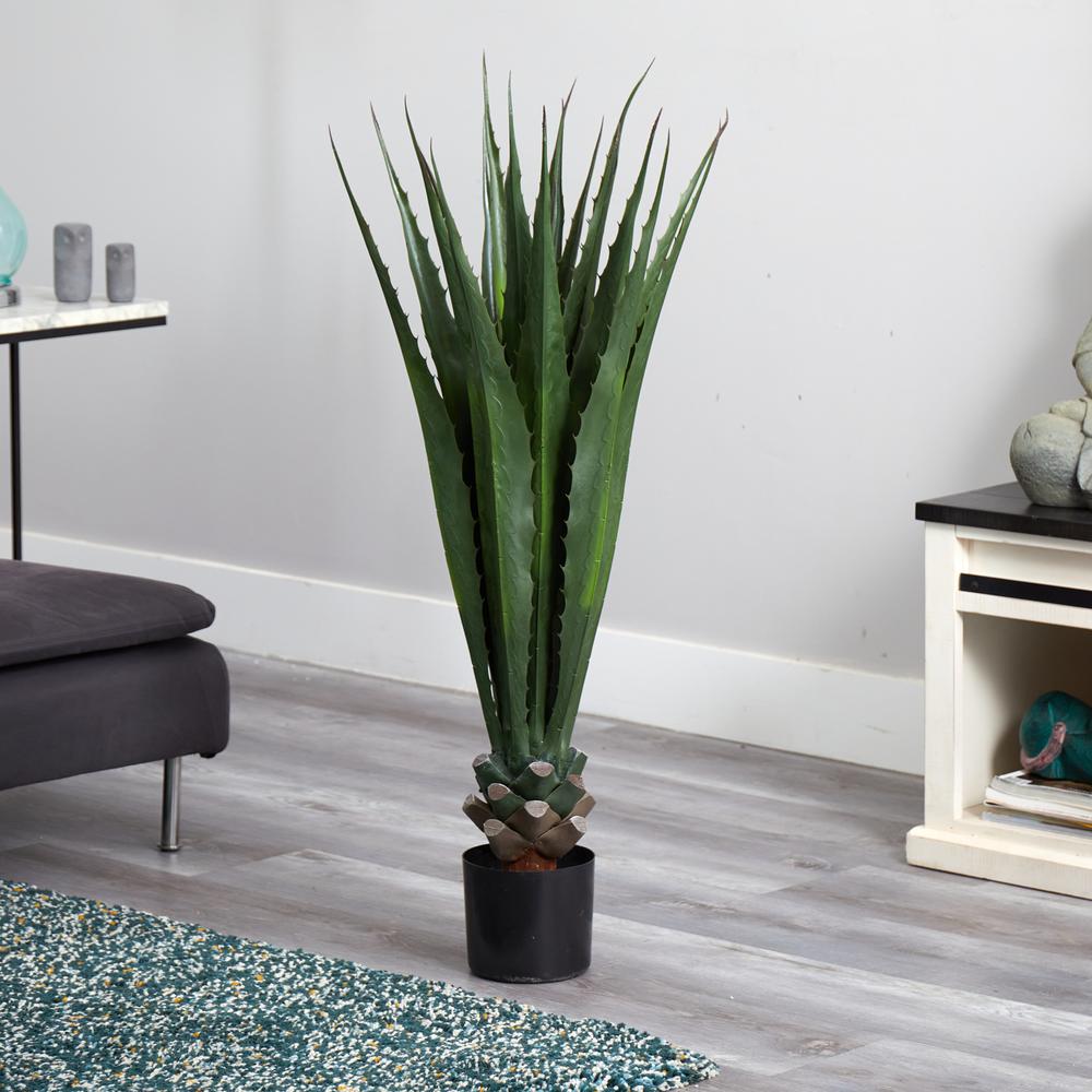 45in. Agave Artificial Plant