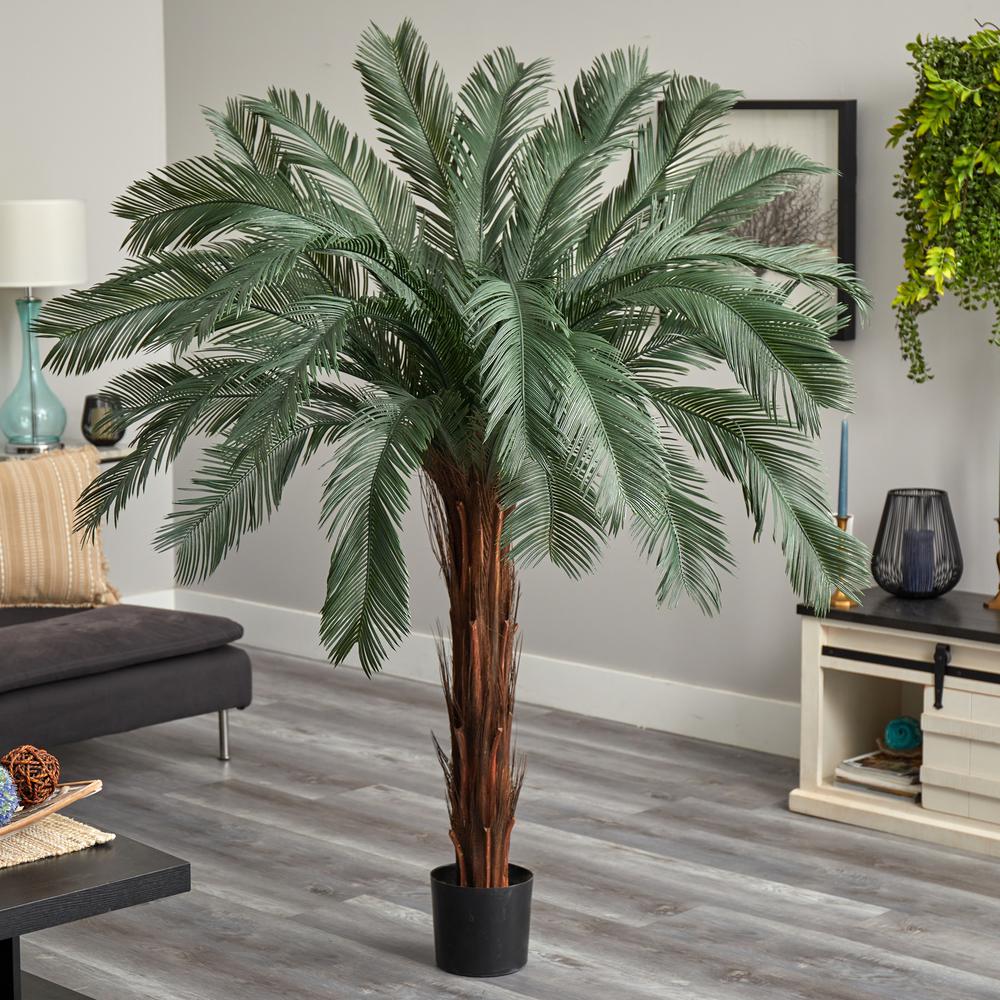 6ft. Cycas Artificial Tree, UV Resistant (Indoor/Outdoor)