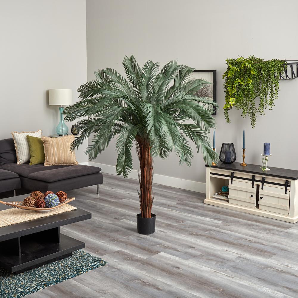 6ft. Cycas Artificial Tree, UV Resistant (Indoor/Outdoor)