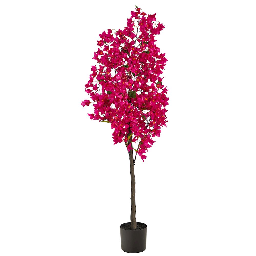 5ft. Bougainvillea Artificial Tree, Pink