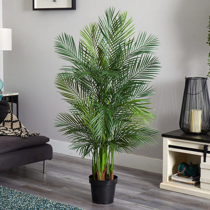 5.5ft. Areca Palm Artificial tree Green
