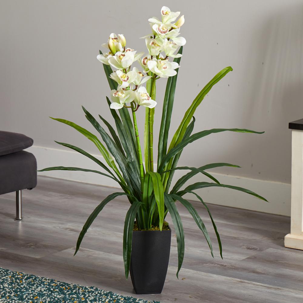 39in. Cymbidium Orchid Artificial Plant