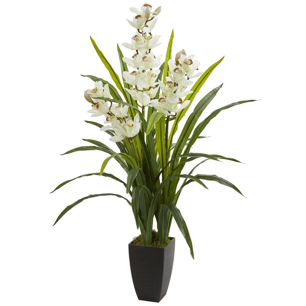45in. Cymbidium Orchid Artificial Plant