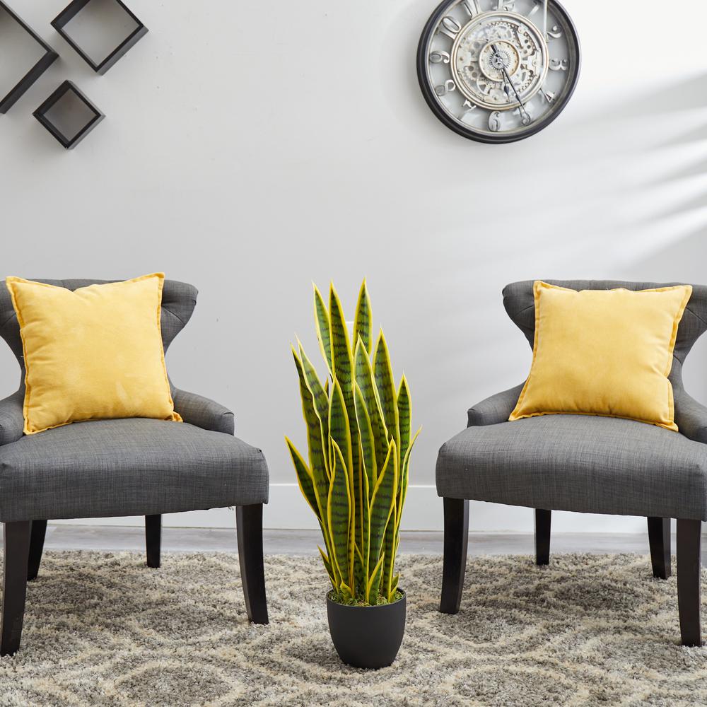 33in. Sansevieria Artificial Plant