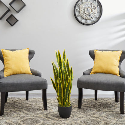 33in. Sansevieria Artificial Plant