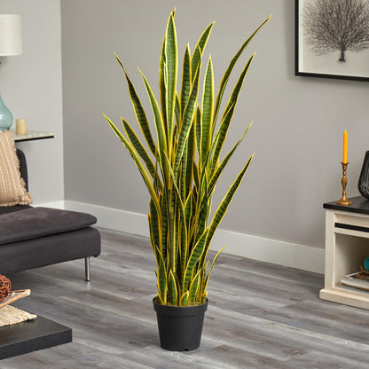 5ft. Sansevieria Artificial Plant