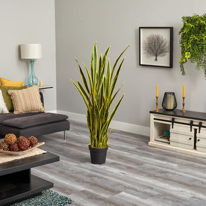 5ft. Sansevieria Artificial Plant