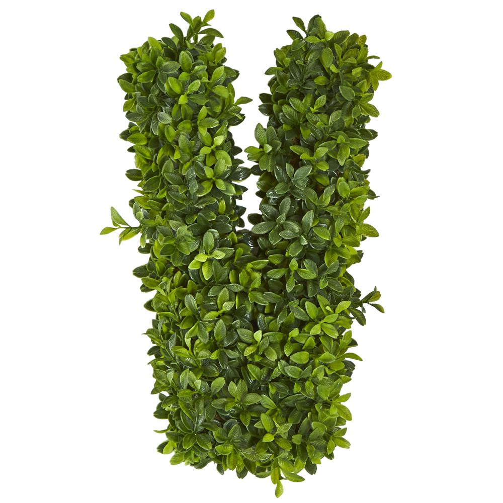 LOVE Boxwood Artificial Wall Decoration (Indoor/Outdoor)