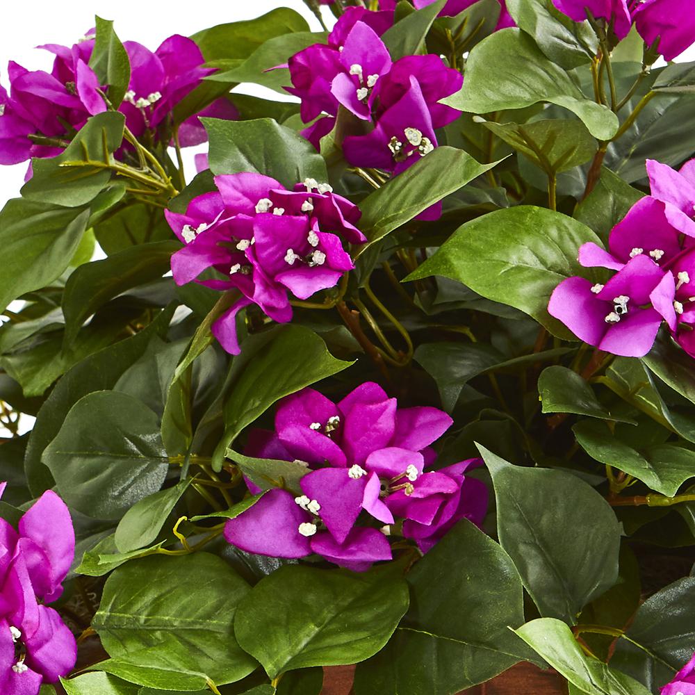 Bougainvillea Artificial Plant in Basket