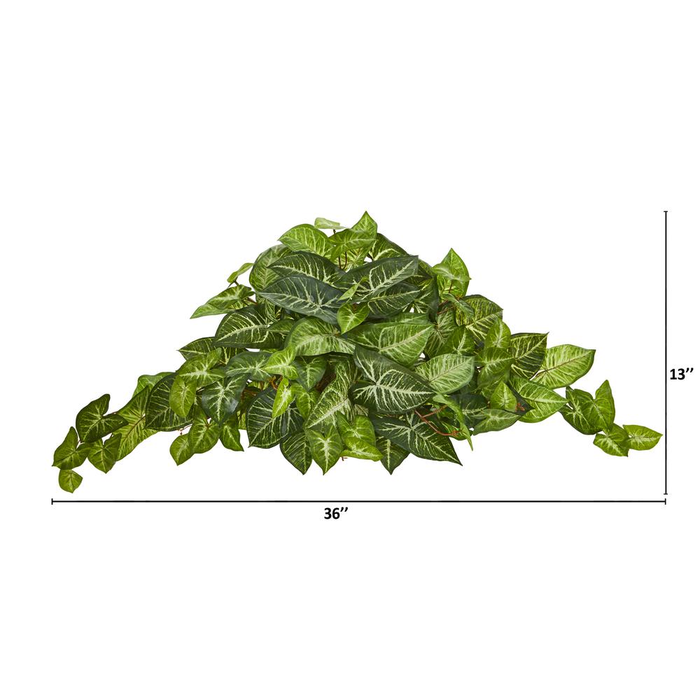 36in. Nephthytis Artificial Ledge Plant