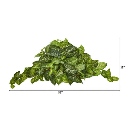 36in. Nephthytis Artificial Ledge Plant