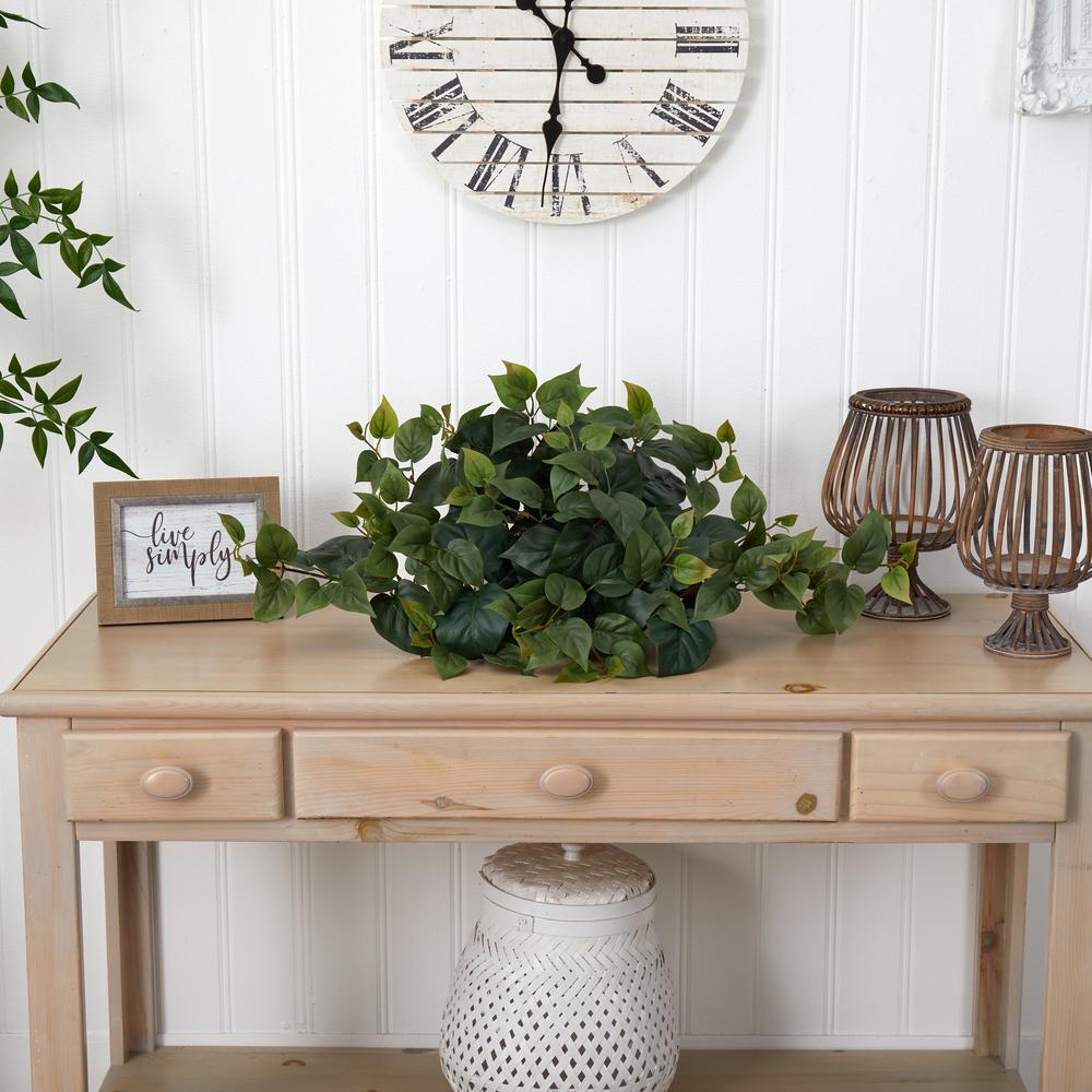 31in. Philodendron Artificial Ledge Plant