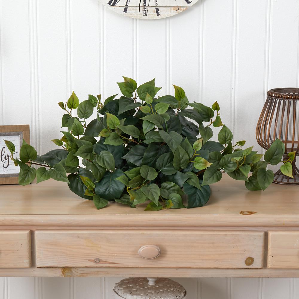 31in. Philodendron Artificial Ledge Plant