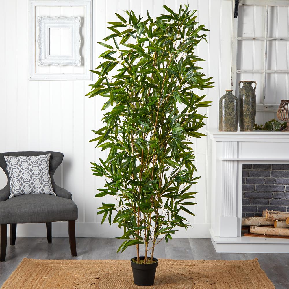 6ft. Bamboo Artificial Tree (Real Touch) UV Resistant (Indoor/Outdoor)