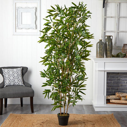 6ft. Bamboo Artificial Tree (Real Touch) UV Resistant (Indoor/Outdoor)