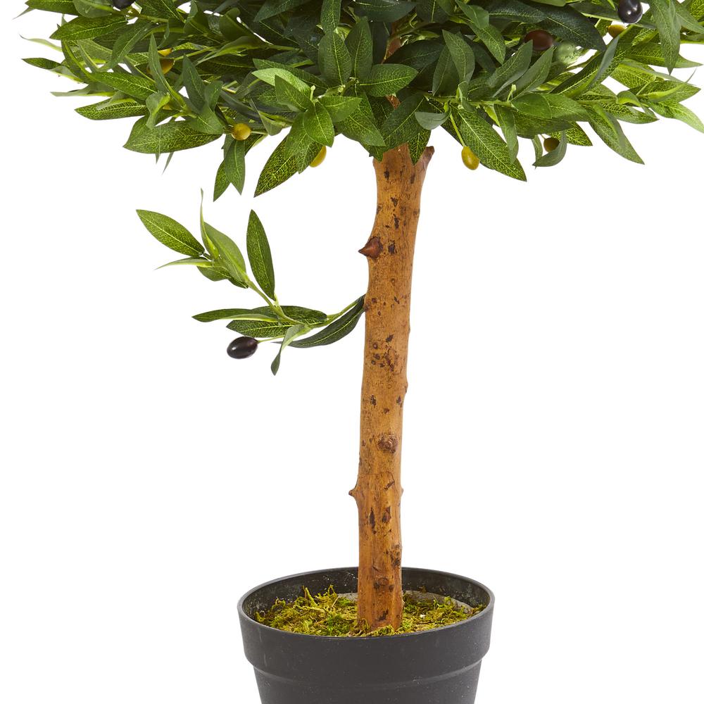 34in. Olive Topiary Artificial Tree UV Resistant (Indoor/Outdoor)