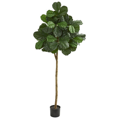 6ft Fiddle leaf fig Artificial Tree Green