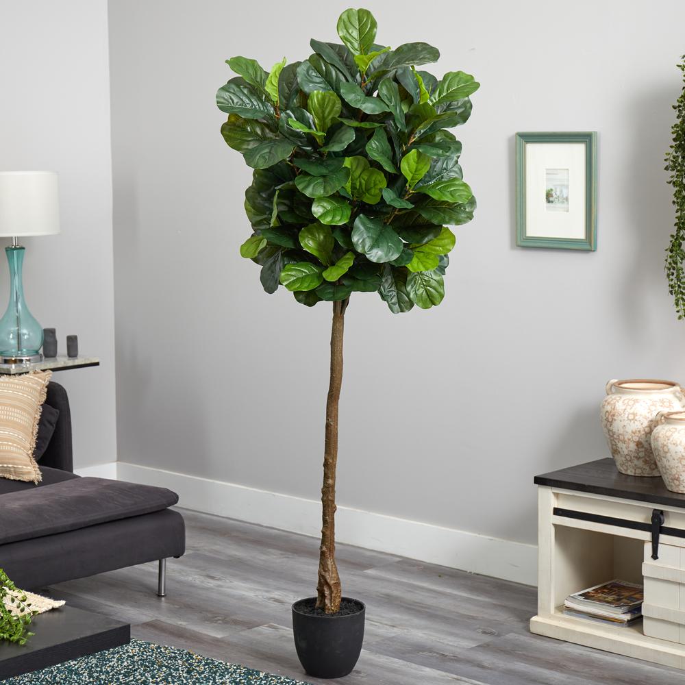 6ft. Fiddle Leaf Artificial Tree (Real Touch)