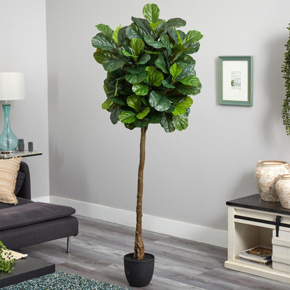 6ft. Fiddle Leaf Artificial Tree (Real Touch)