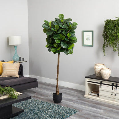 6ft. Fiddle Leaf Artificial Tree (Real Touch)