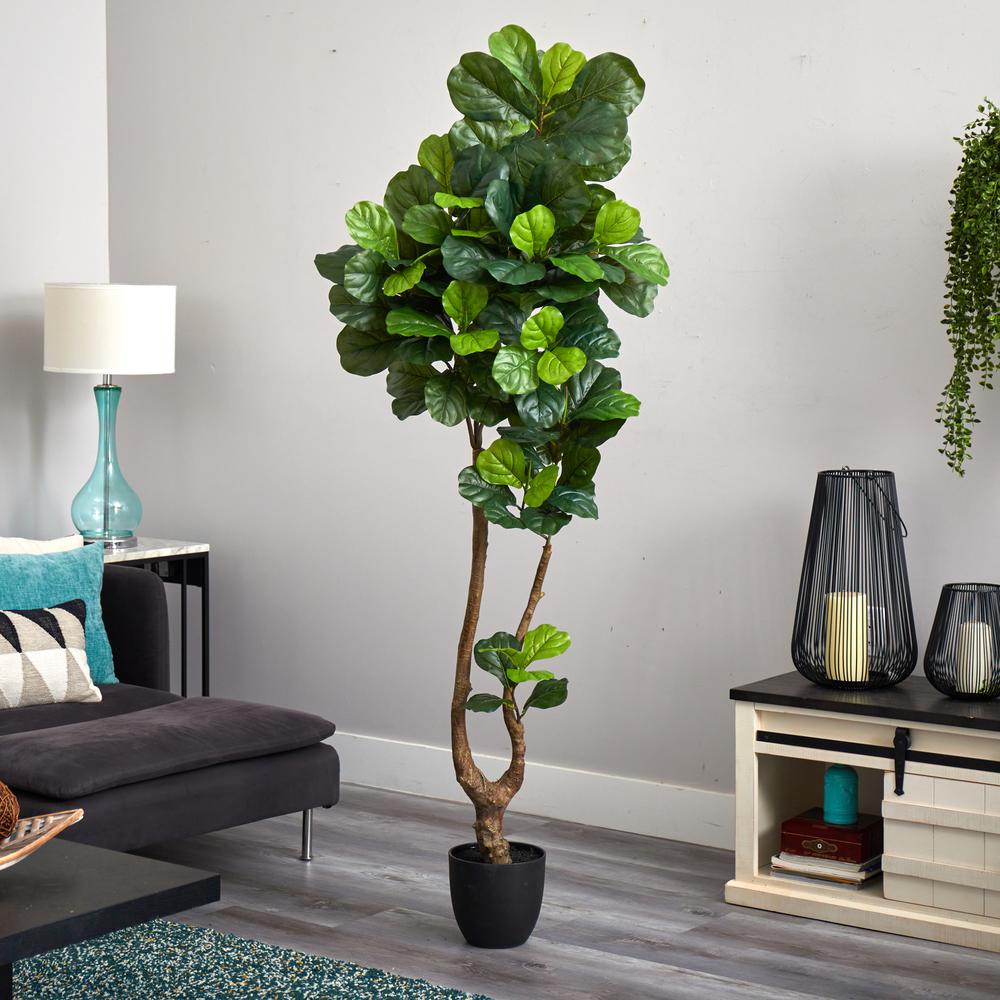 78in. Fiddle Leaf Artificial Tree (Real Touch)