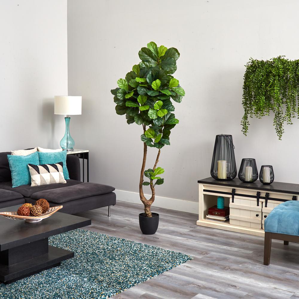 78in. Fiddle Leaf Artificial Tree (Real Touch)