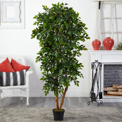 6ft. Elegant Ficus Artificial Tree