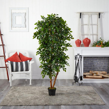 6ft. Elegant Ficus Artificial Tree