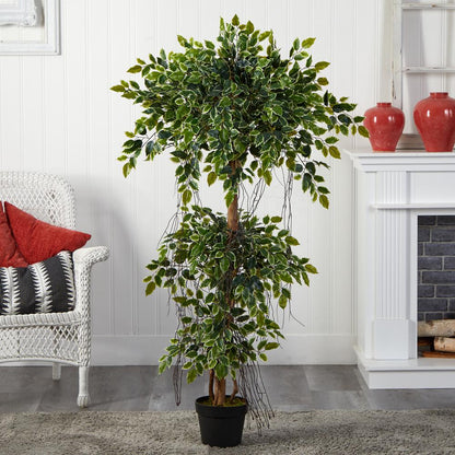 5ft. Elegant Ficus Artificial Tree